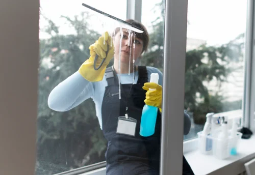 Nettoyage de vitres intérieures et extérieures à Saint-Bardoux